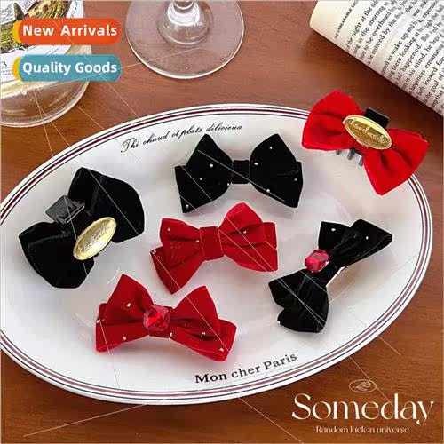Princess head grab clip duckbill clip hair accessories Korea