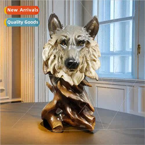 New crafts resin American home creative simulation animal he