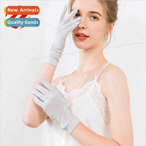 lk gloves summer sunscreen skin care 100% mulberry silk knte