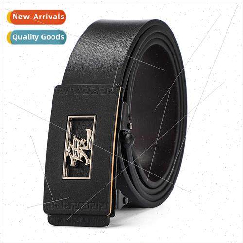 Men new Zodiac toothless inner wear automatic buckle belt fa