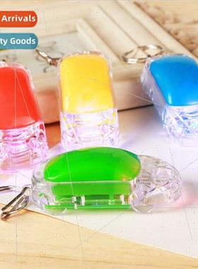 led small car wh lights key ring creative flash key ring key