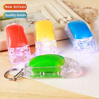 led small car wh lights key ring creative flash key ring key