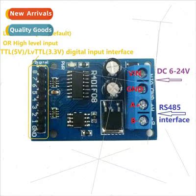 8-Channel Digal Input Module RS485 Modbus RTU Swching Captur