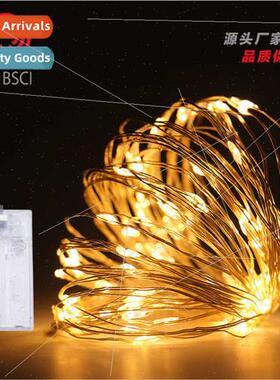 Christmas decoration copper wire lights 10 meters 100 lights