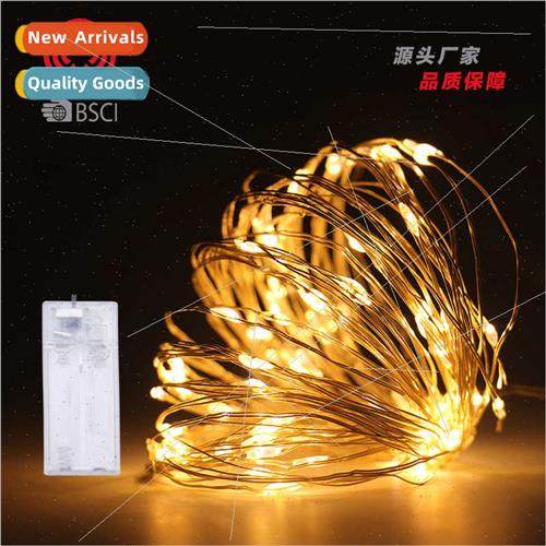 Christmas decoration copper wire lights 10 meters 100 lights