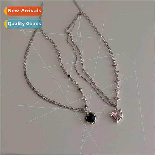 Love Mansion Necklace Women Hundred Collarbone Chain