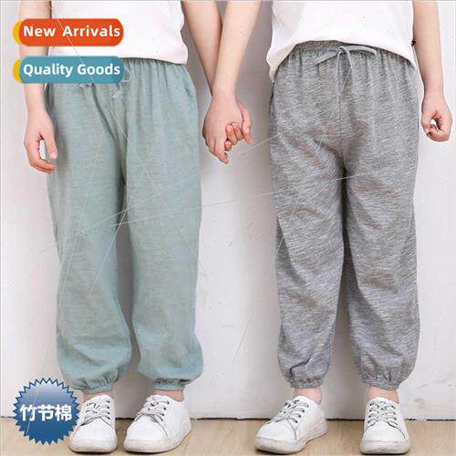 23 children lantern pants loose bamboo cotton summer childre
