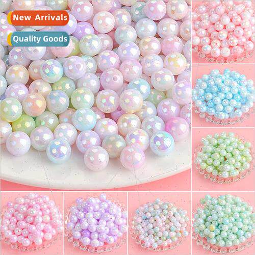 diy acrylic illusion gradient boxed loose beads handmade bea