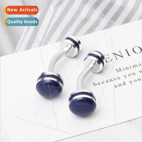 New personalized men sports barbell cufflinks French shirt d