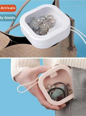 Travel wh jewelry push box portable jewelry box multifunctio
