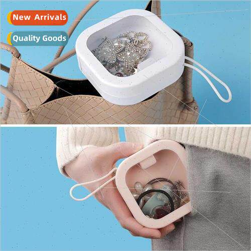 Travel wh jewelry push box portable jewelry box multifunctio