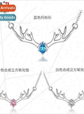 s925 silver necklace Europe a deer has you pendant nd silver
