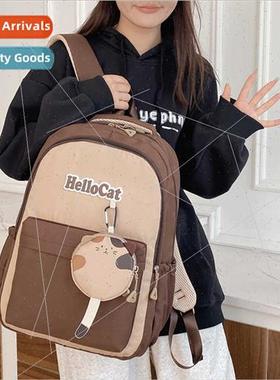 Schoolbag Female Large Capacy Shoulder Bag Computer Bag Load