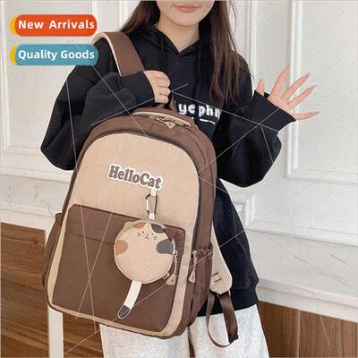 Schoolbag Female Large Capacy Shoulder Bag Computer Bag Load