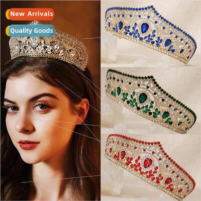 Europe new ethnic bridal crown banquet wedding dress accesso