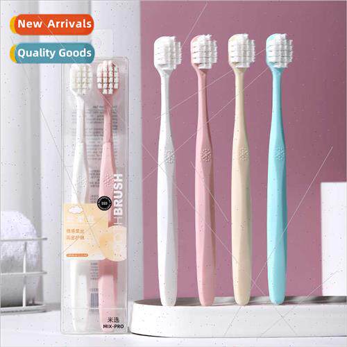 Super new couple soft bristle wide head toothbrush men women