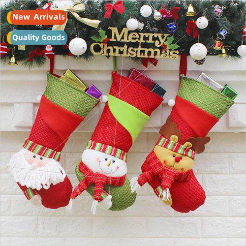 Christmas Tree Hangings Santa Claus Socks Christmas Decorati
