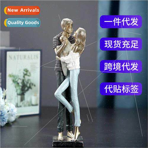 Europe family resin crafts home room desktop decorative orna