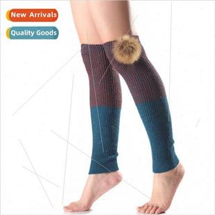 female raccoon knted winter removable new ball Autumn fur