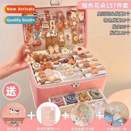 Princess children hair accessories set gift box girls head r