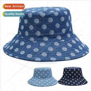 female double sided Cowboy shading hat sun Korean fisherman