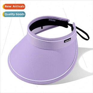 Summer new UV anti-ultraviolet hollow cap large brim outdoor
