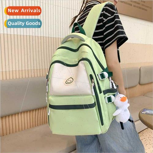 Schoolbag female junior shoulder bag new large-capacy colleg