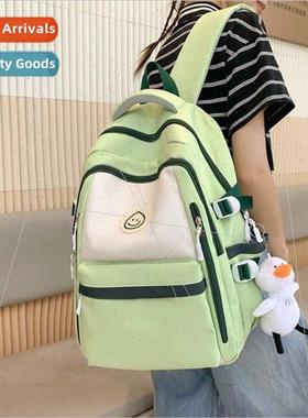 Schoolbag female junior shoulder bag new large-capacy colleg