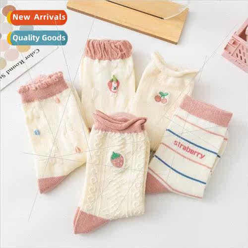 Autumn winter new college hundred wh ladies socks female ins