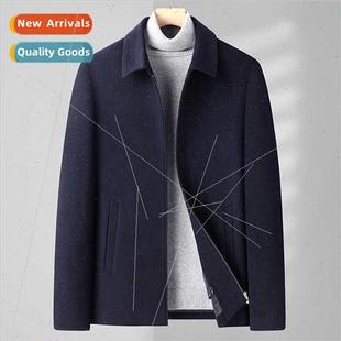 business liner fall high men wool jacket short New end 100