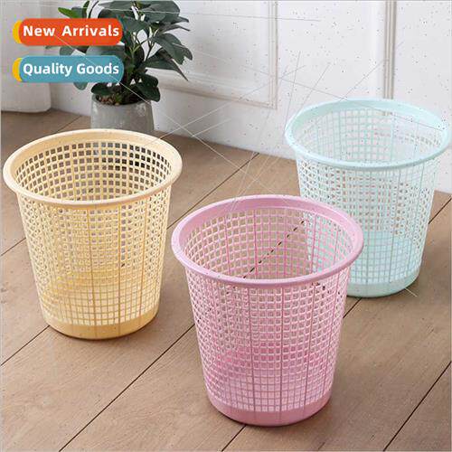 Home daily use simple household hollow garbage can Plastic h