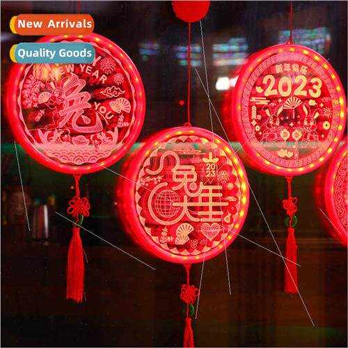 Year Rabb decorative lights glowing tune hanging New Year de