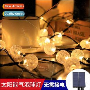 Control Solar Outdoor New Camping ghts Remote String Orb