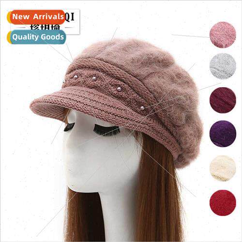autumn winter women hat fashion padded rabb fur hat winter p