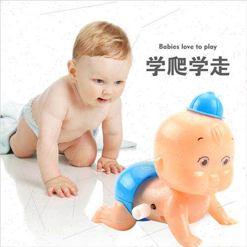 Children educational small toys wind-up clockwork crawling b
