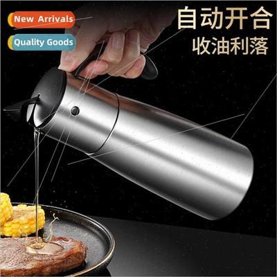 Kchen Hawksbill Opening Closing Oil Jug 304 Gravy Anti-Drip