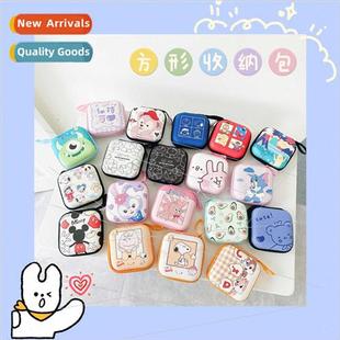 Cartoon headphone data cable organizer charger organizer box