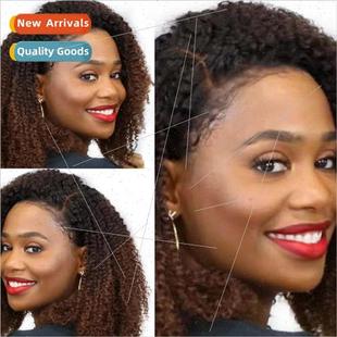 Europe wigs New African short curly wigs 适用women explosive
