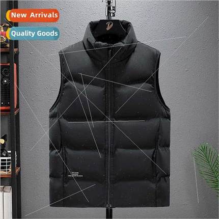 Down jacket vest men women winter 2022 new thickened warm sh
