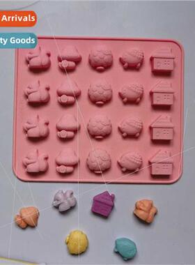 licone 20 Squirrel House Chocolate DIY cake Ice cube cookie