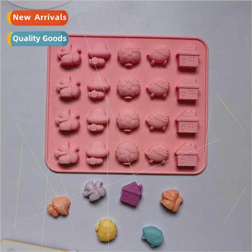 licone 20 Squirrel House Chocolate DIY cake Ice cube cookie