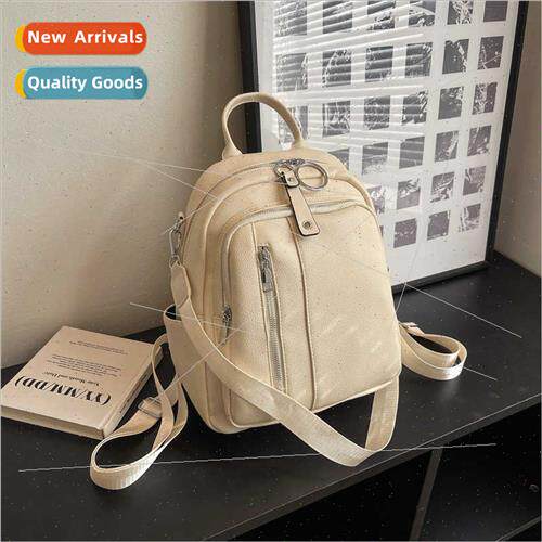 Ladies Shoulder Bag Soft Leather Texture Outdoor Travel Bag