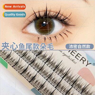 Angel eyelashes sandwich fishtail a-type hollow false eyelas