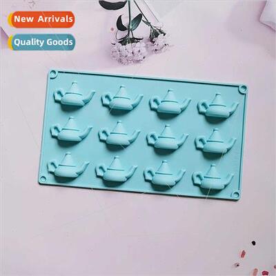 12 teapots 53 chocolate silicone molds cake pudding dessert