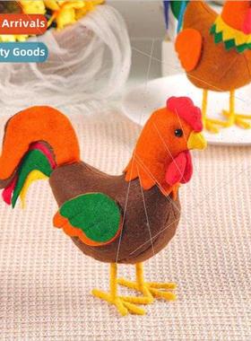 New Harvest Thanksgiving doll cartoon chick doll rooster hen