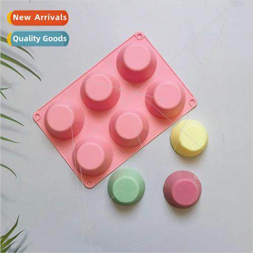6 round egg tarts 6 silicone mold cakes ice cream pudding de