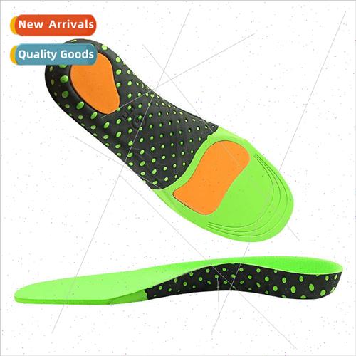 EVA arch corrective insoles suede men women supportive ortho