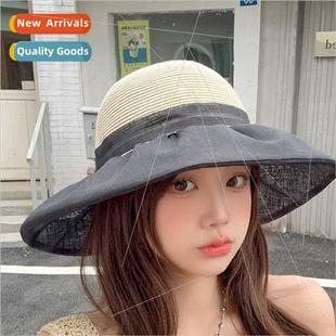 sun breathable hat large versatile Summer brim sunscreen