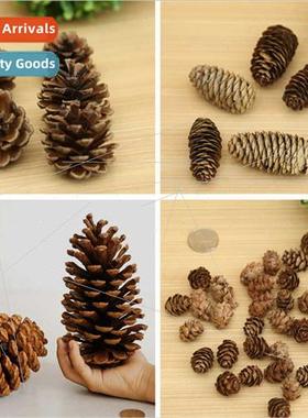 1-18CM pine cones Christmas decorations hanging creative orn