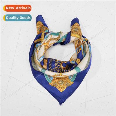 eaby mulberry silk silk scarf women blues belt silk professi